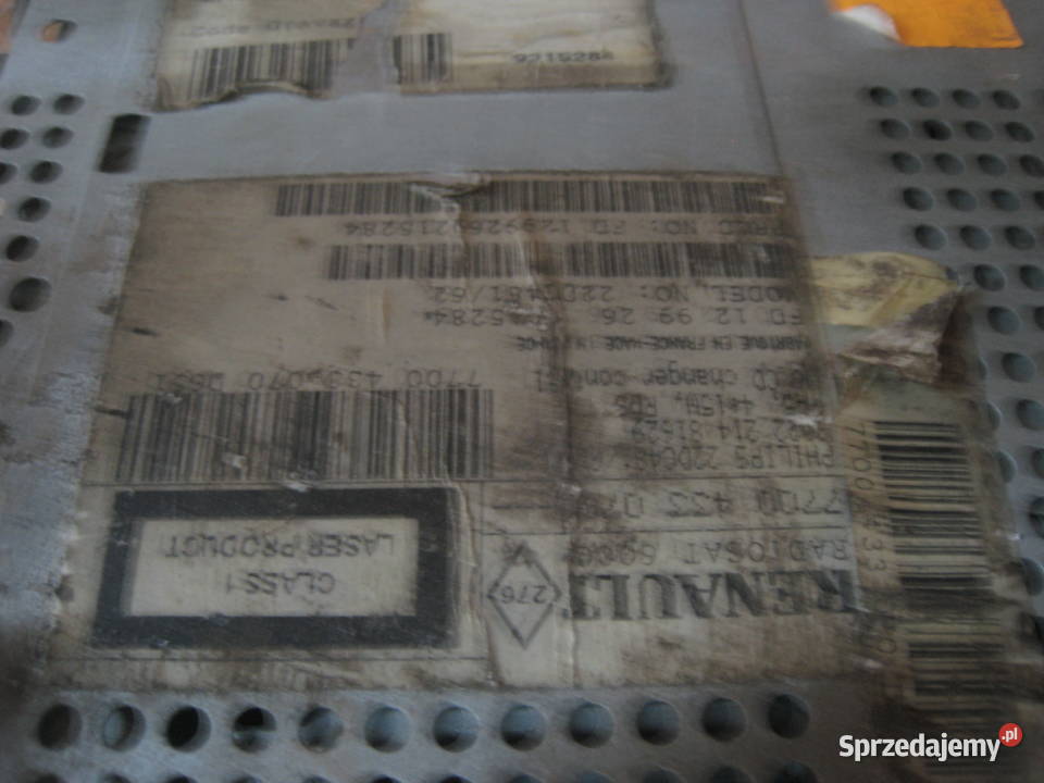 Radio oryginalne Renault Megane Laguna safrane osobowe