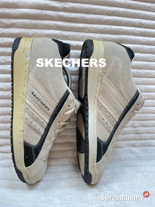 Skechers skórzane buty sportowe męskie 4344 śląskie Jastrzębie-Zdrój