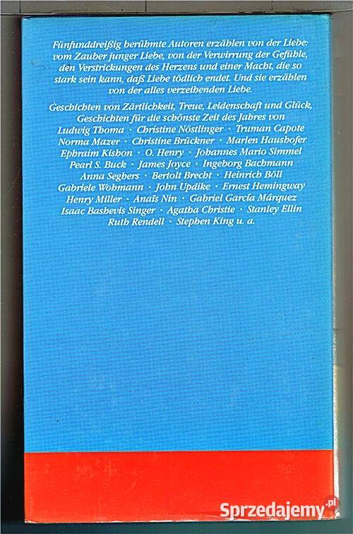HAUPTSACHE LIEBE Das groe FerienLesebuch von Chorzów