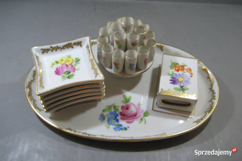 Przedwojenna Porcelana Potschapel Dresden Warszawa