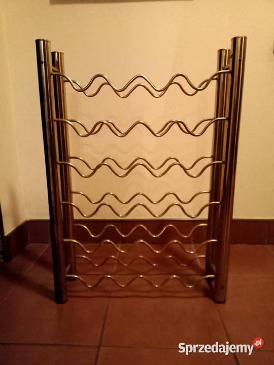 Duży elegancki przenośny stojak na 24 wina Szczyrk sprzedam