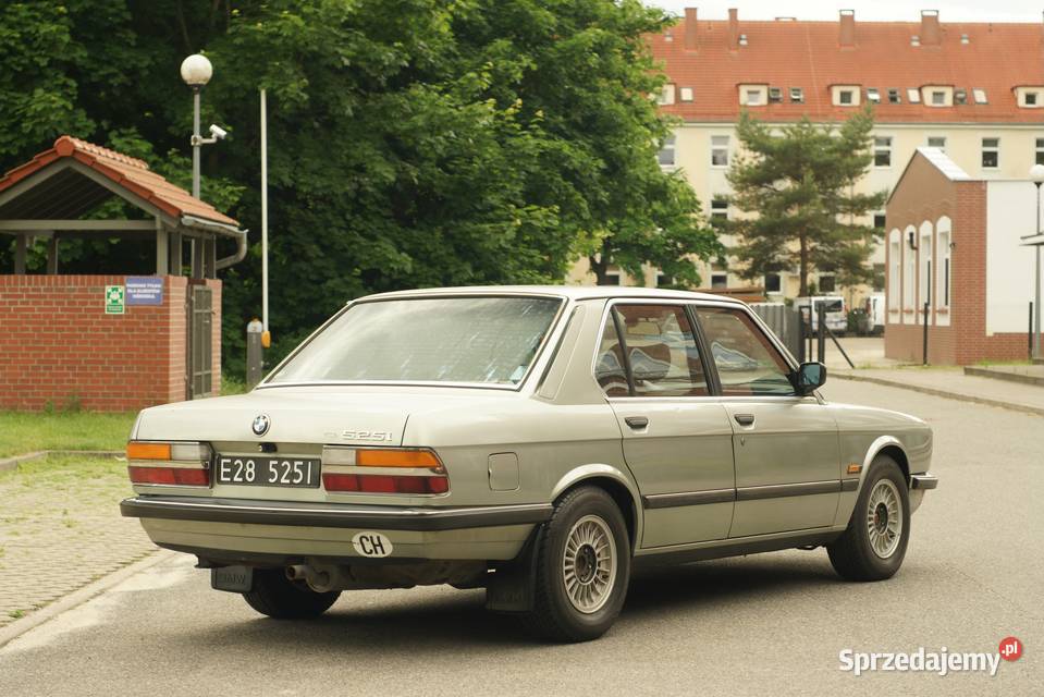 Bmw e28 525i m30 manual Klima wyposażona ładna 2500cm3 Kołobrzeg