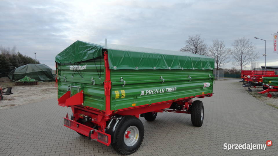 Przyczepa rolnicza dwuosiowa Pronar T6532 6T Kozenin sprzedam