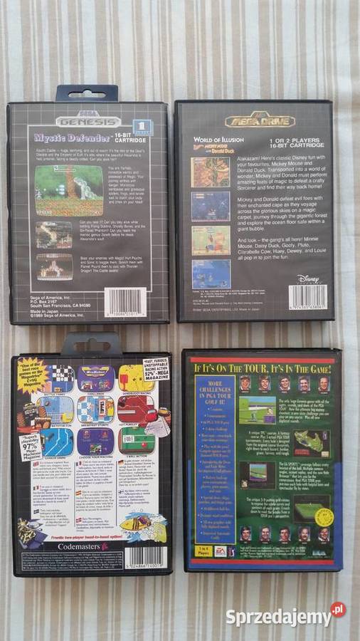 Mystic Defender World Of Illusion Micro Machines Puławy