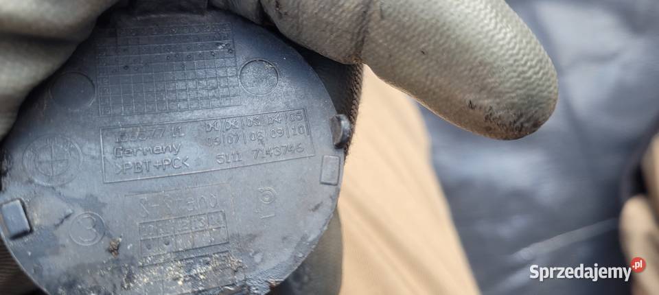 BMW 3 E90 E91 LIFT ZAŚLEPKA HAKA ZDERZAK PRZÓD