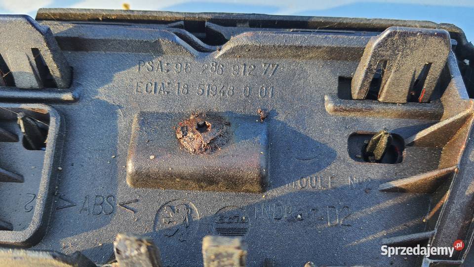 Grill atrapa emblemat Peugeot 206 Lublin