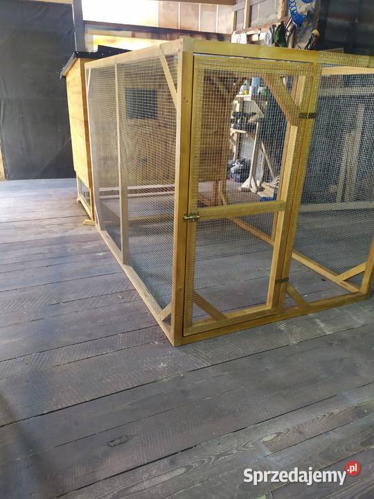 Mały kurnik LILIPUTEK z wolierą Dla ptaków Mstów