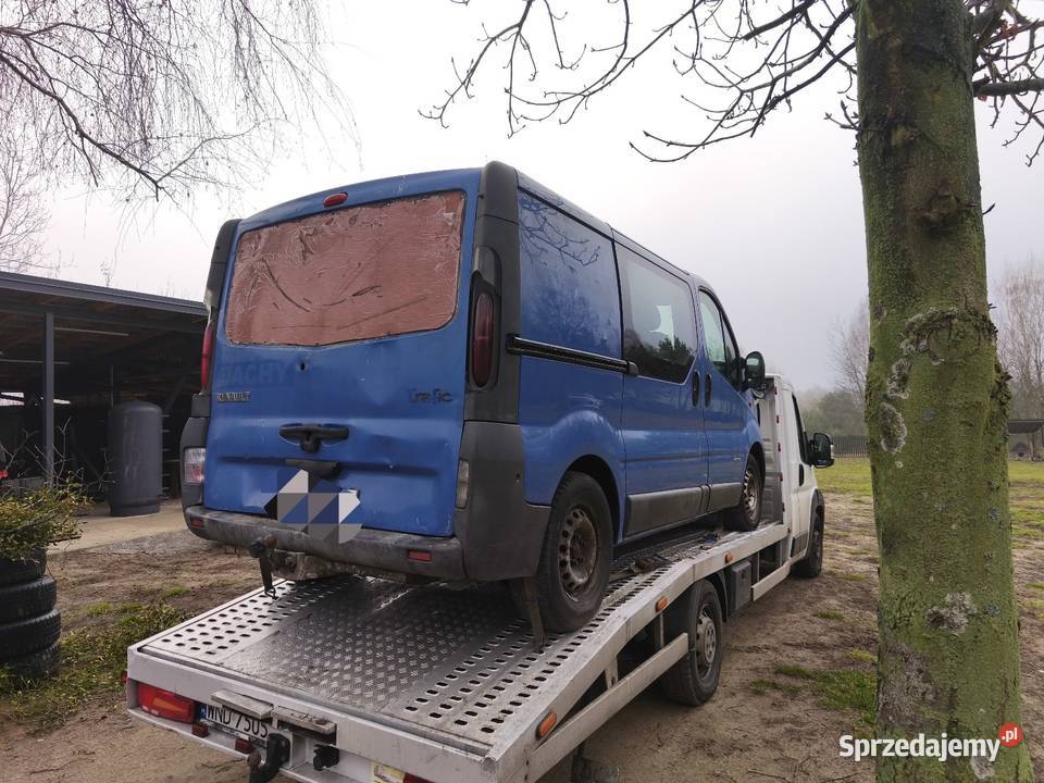 Renault Trafic200419 dci mazowieckie Nasielsk