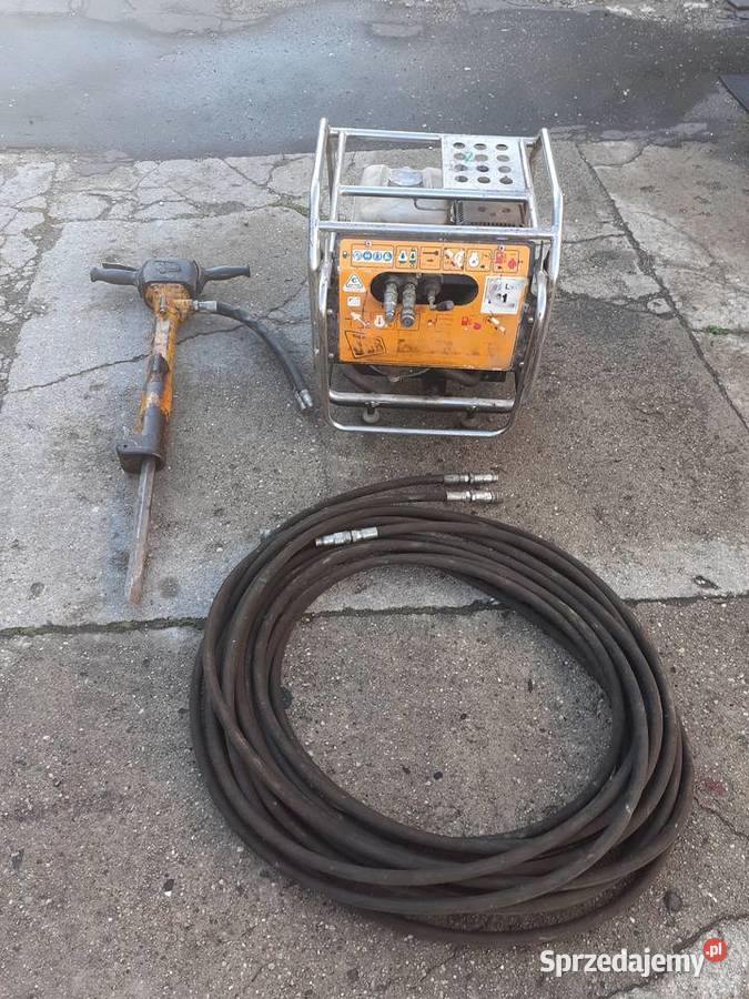 Stacja hydrauliczna JCB Młot komplet Biznes i Przemysł dolnośląskie Zgorzelec