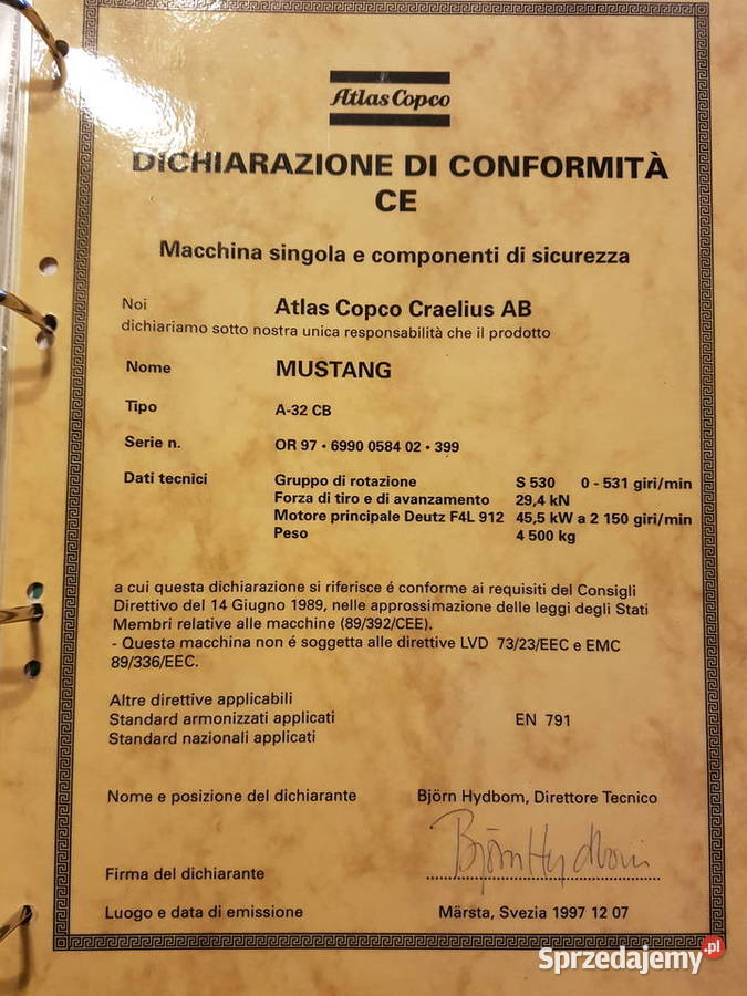 Wiertnica do studni głębinowych Ciężkowice