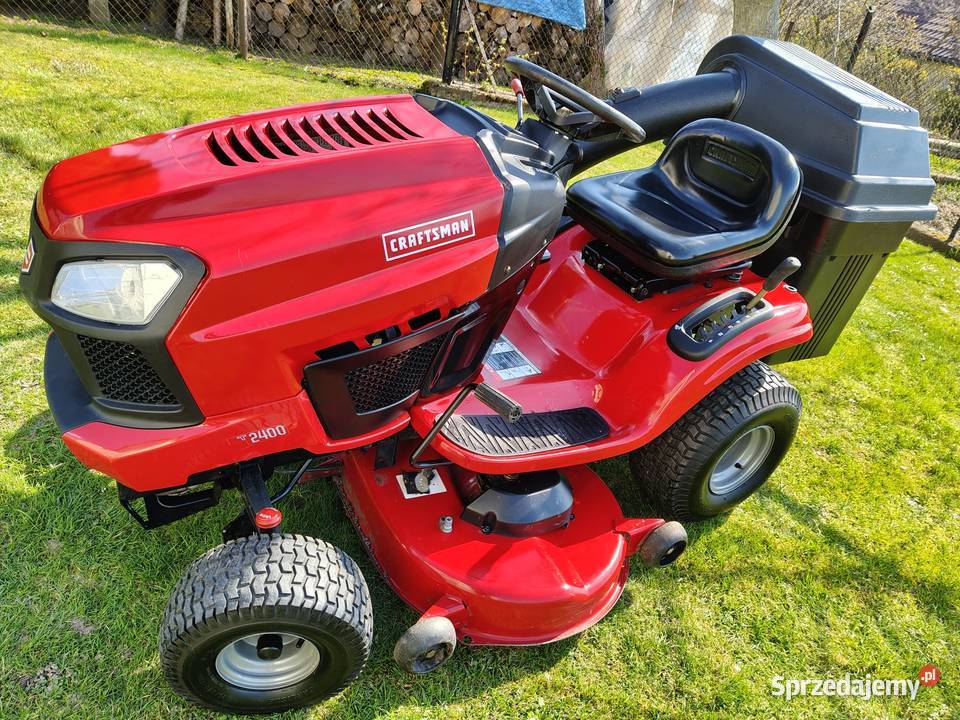 Kosiarka traktorek craftsman 19 super stan Kosy i podkaszarki
