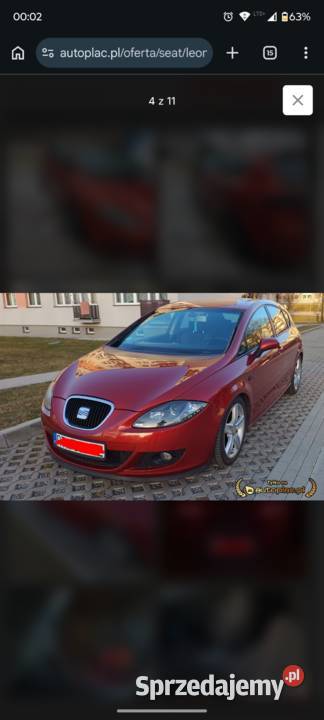 Seat Leon 2 1P 2007 19TDI 105KM Nowa Dęba