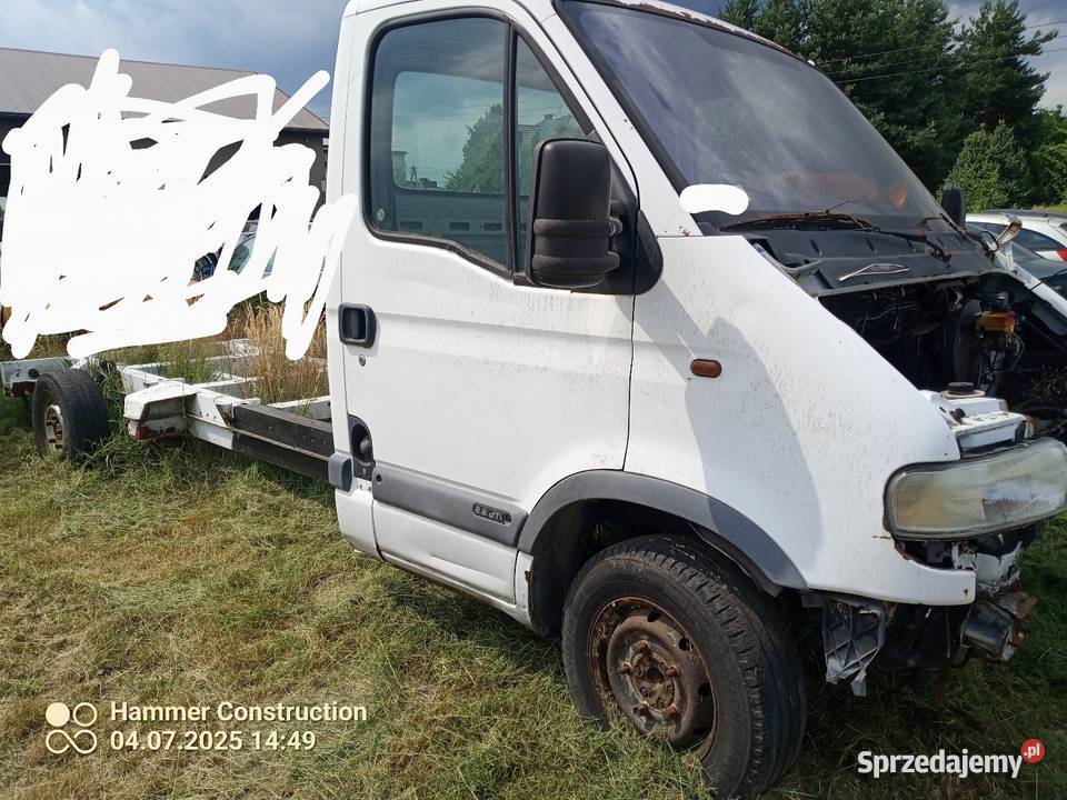 Renault master 2x dwa 25 d 80 zwykły diesel Gaszowice