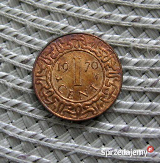 Surinam 1 Cent 1970r Kalisz