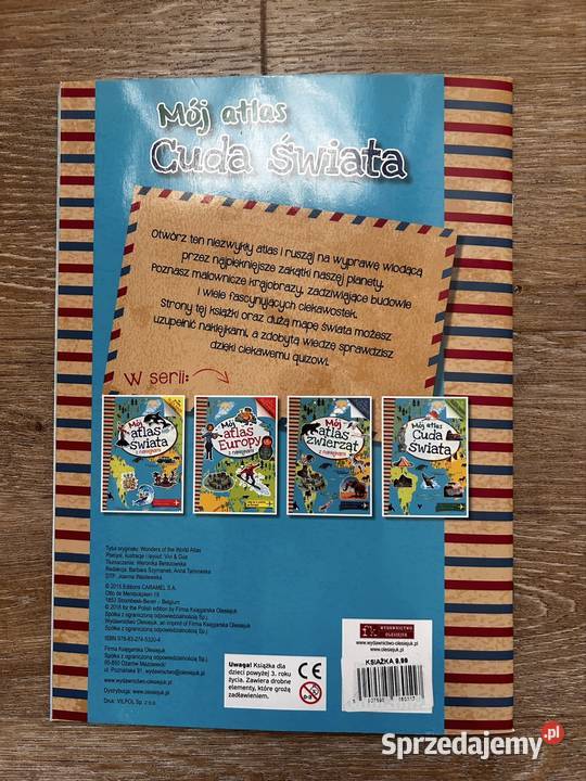 Cuda świata mój atlas cuda świata Wyszków