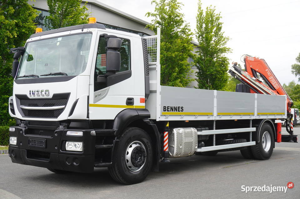 Iveco Stralis 310 34 HDS Fassi 4t 400 MTH blokada mostu małopolskie