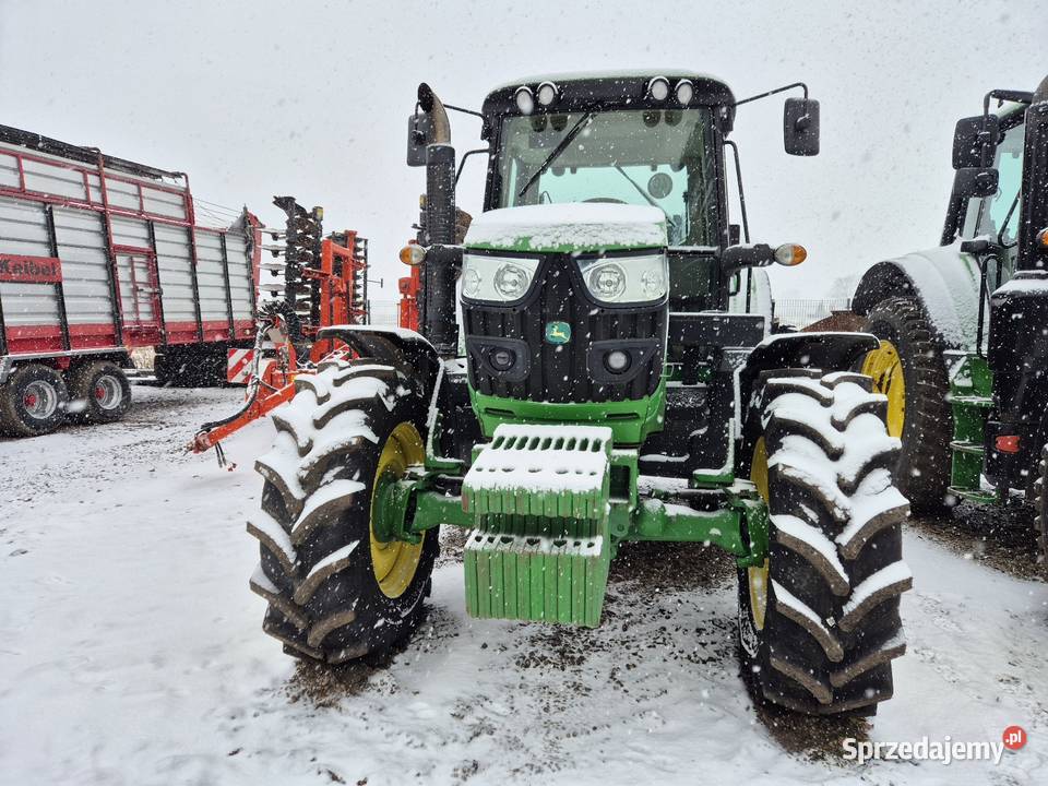 John Deere 6115M Pneumatyka nowe opony z wielkopolskie Dziwie sprzedam