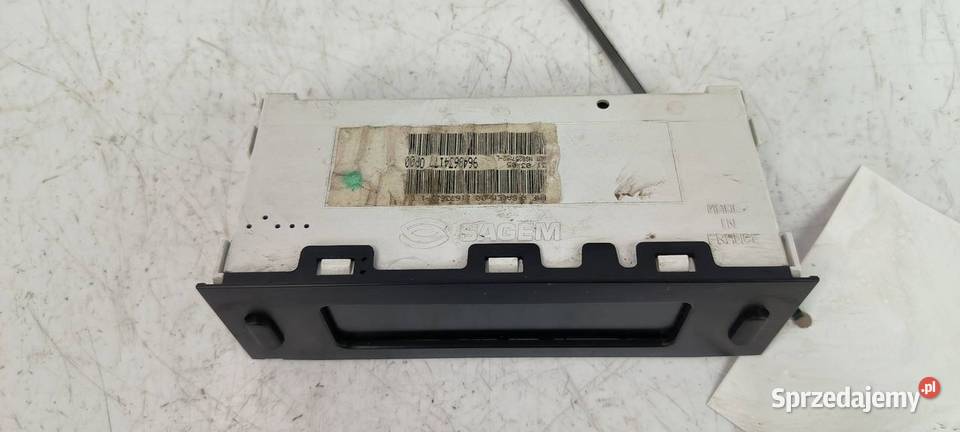 WYŚWIETLACZ PANEL CITROEN BERLINGO 216543011 osobowe