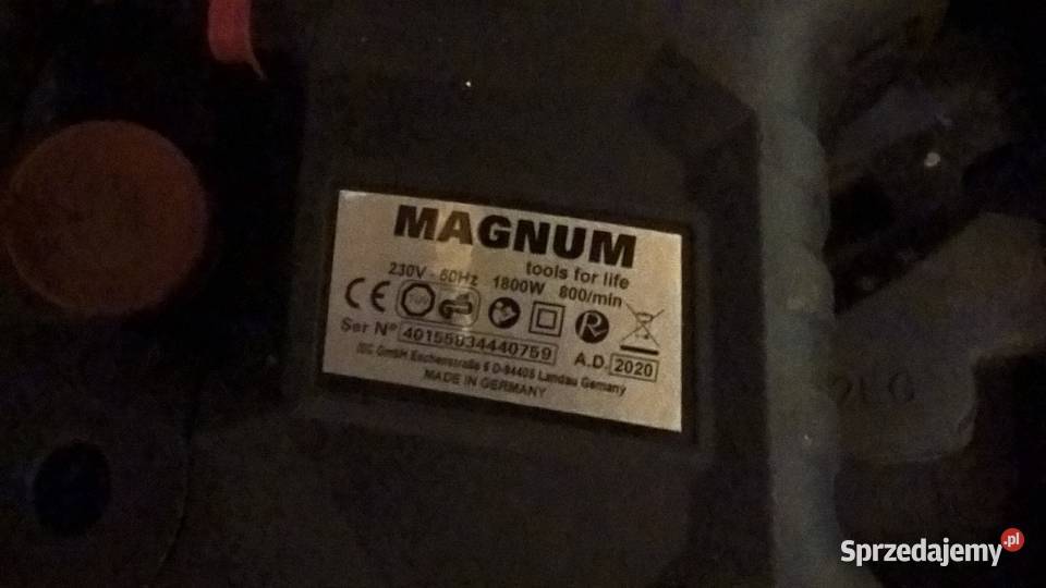 Młotowiertarka 1800W siła udaru 8J Magnum