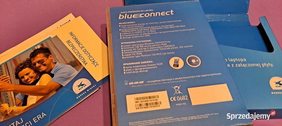 BLUECONNECT Era zestaw używany vintage Huawei Kraków