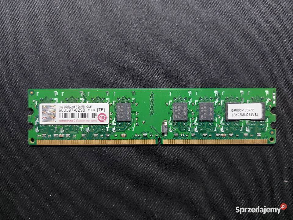 Pamięć RAM 1GB DDR2 Transcend