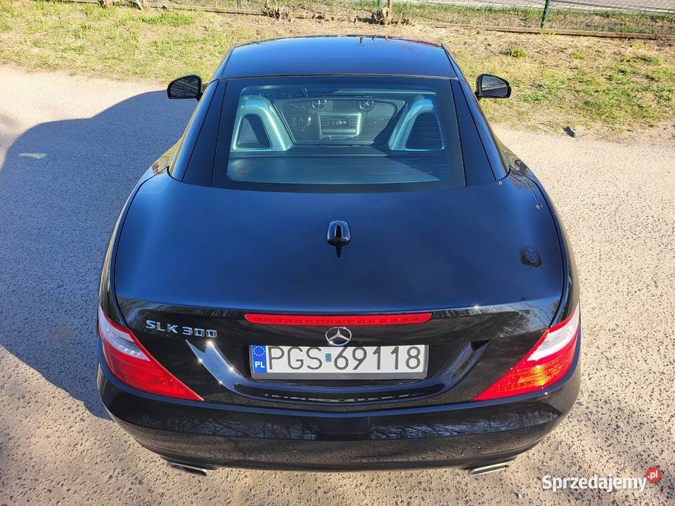 zadbany MERCEDESBENZ SLK300 skrzynia 9GTRONIC nieuszkodzony