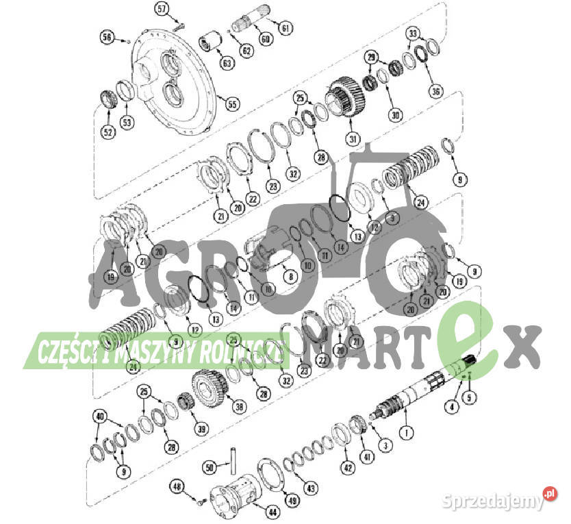 627639R1 ST970 87774769 ST2037 S39829 H630491 Wichrów sprzedam