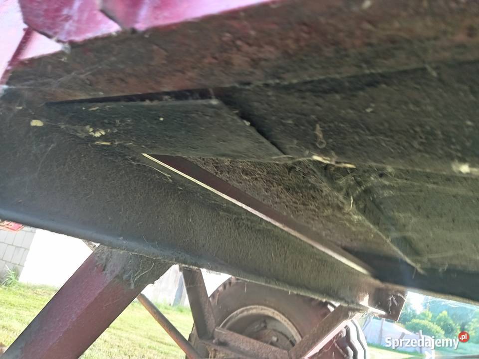 Przyczepa samozbierajaca zamet t183 Przyczepy rolnicze Kargów