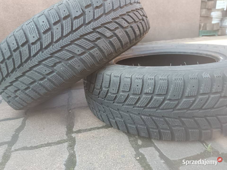 Para 2 sztuki Opony zimowe zima używane 15cale Częstochowa