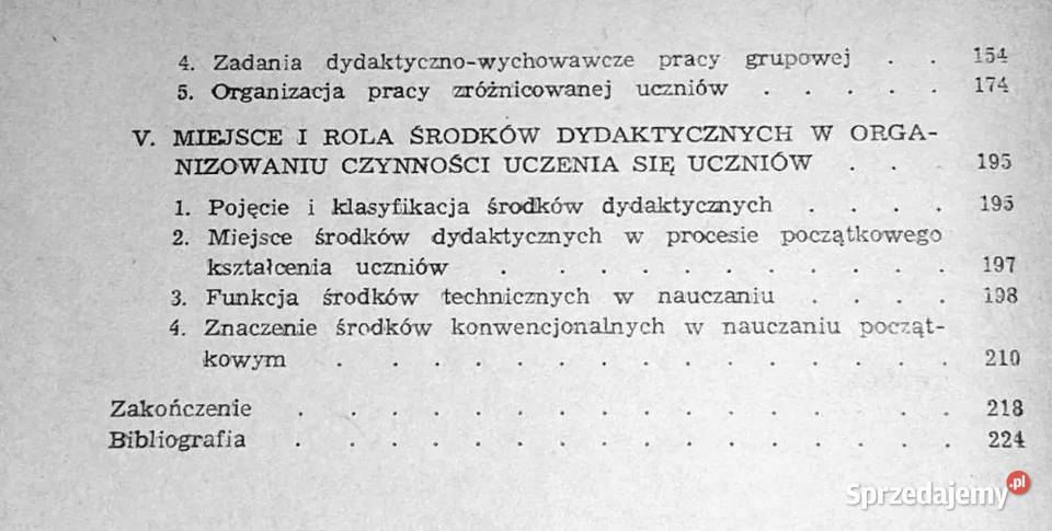 Elementy systemu nauczania początkowego Ryszard