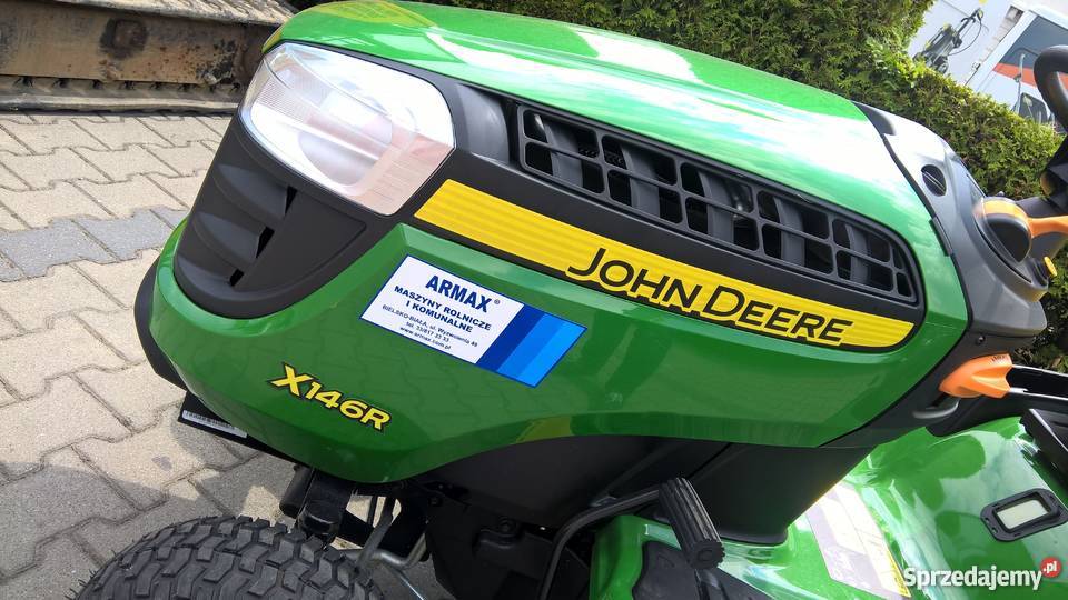Kosiarka samojezdna John Deere X146R Promocja Bielsko-Biała