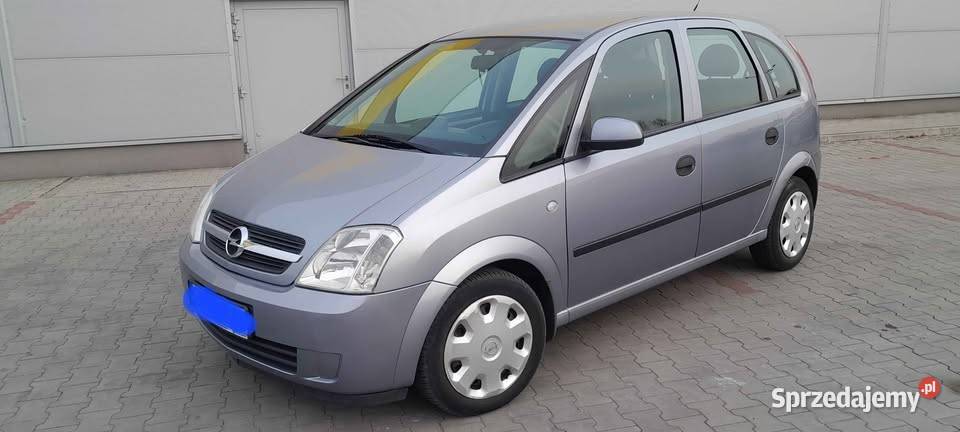 Opel Meriva 16 Benzyna przebieg 190 mazowieckie Gostynin