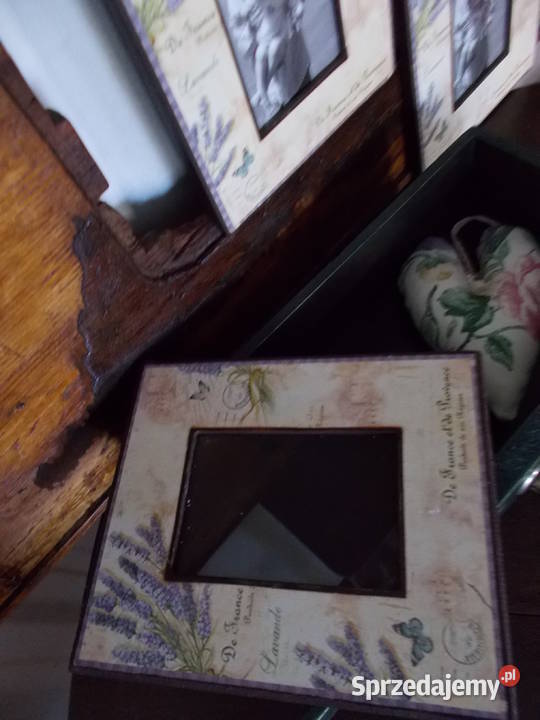 Kolekcja 3 Ramek Styl Prowansalski Vintage wielokolorowy Pozostałe Szczecin