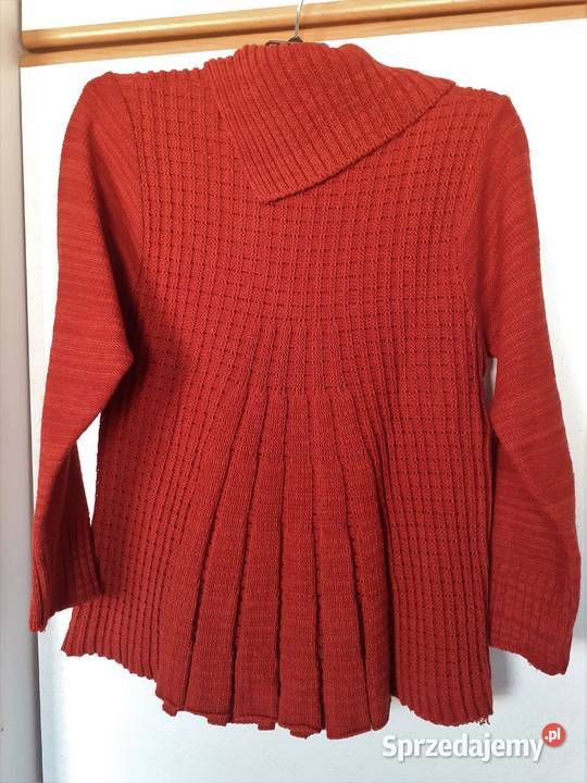 Sweter ceglasty Warszawa sprzedam