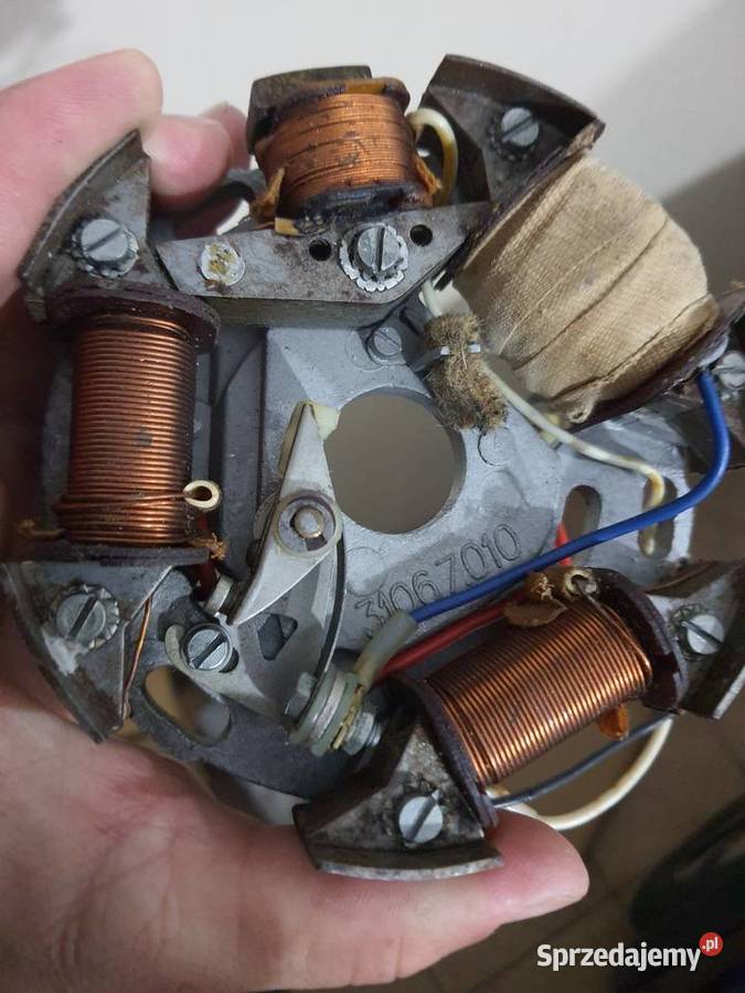 Wsk 125 iskrownik Silniki i osprzęt Lipsko