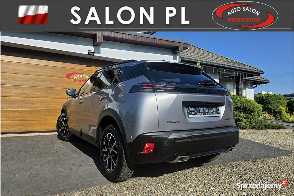 Peugeot 2008 serwis ASO automat hak II 2019 lakier metallic Rydułtowy