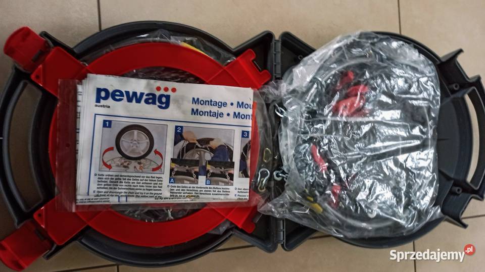 Nowe Łańcuchy śniegowe PEWAG SMX 62 Tyniec Mały sprzedam
