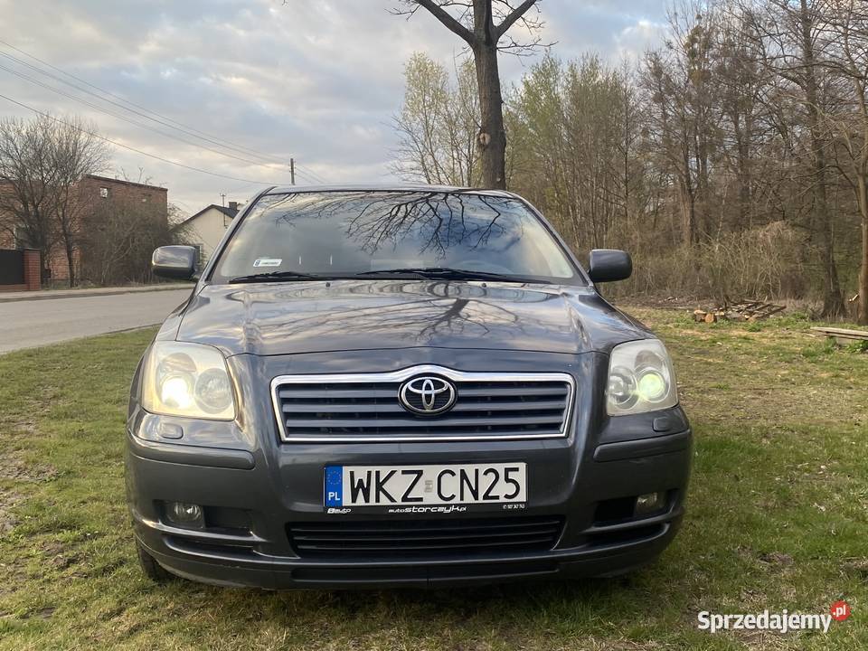 Toyota Avensis Rok produkcji 2006 mazowieckie Sieciechów