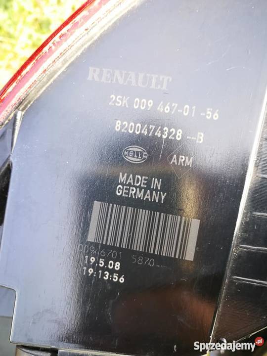 Lampy tylne Renault Scenic II Lift Led Wrocław