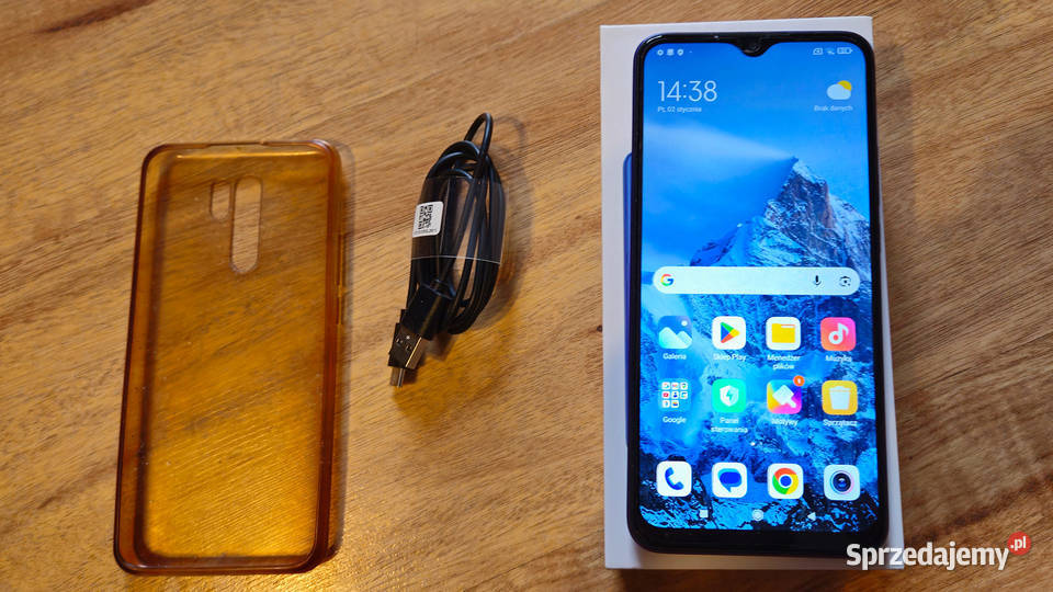 Xiaomi Redmi 9 4 GB64 GB M2004J19AG fioletowy Krasnystaw sprzedam