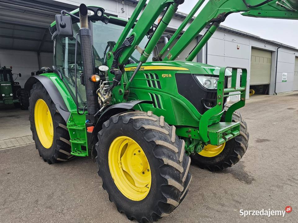 ohn Deere 6115R ładowacz JD H340 2013 TLS Super Gąsewo sprzedam