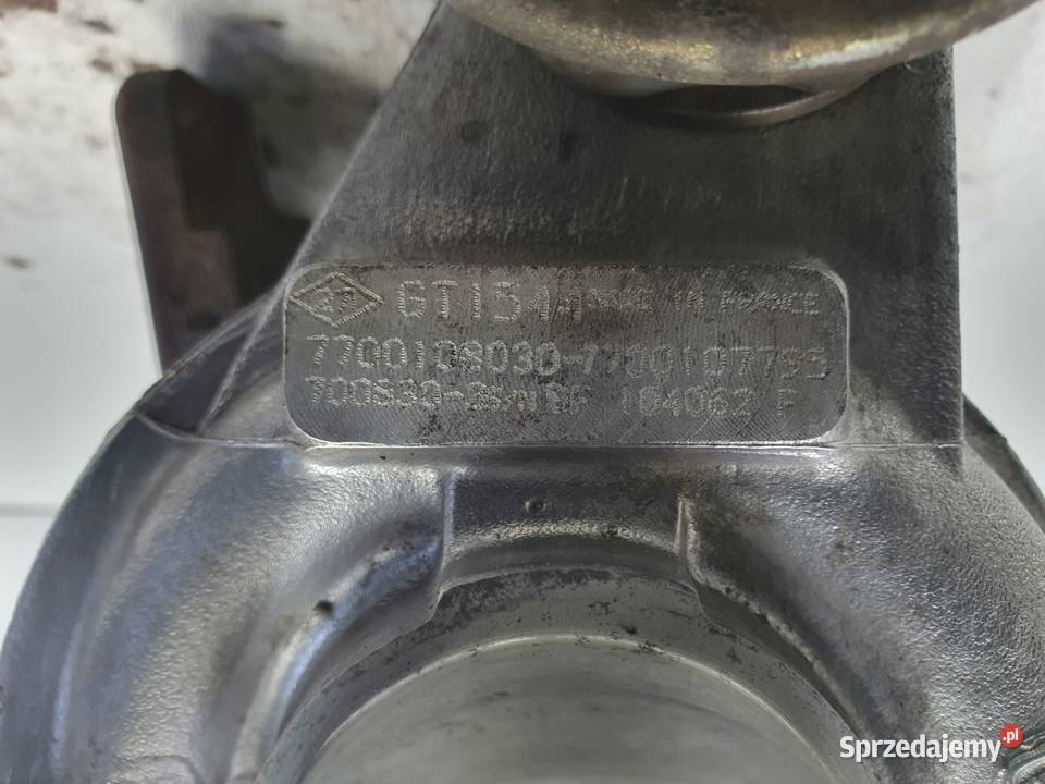 TURBOSPRĘŻARKA Renault Scenic I 19 DTI turbo Turbosprężarki Chełm sprzedam