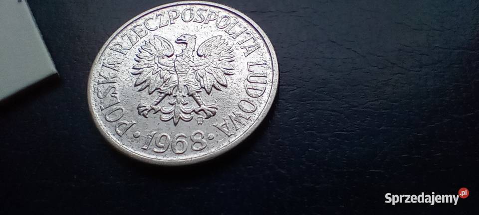 Stare monety 50 groszy 1968 PRL Polska piękna Lesko sprzedam