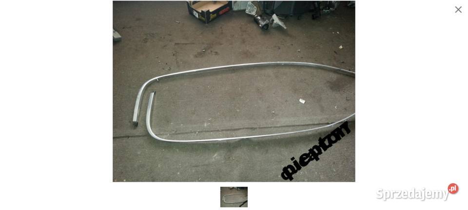 listwa dachowa chrom renault vel satis listwy boczne