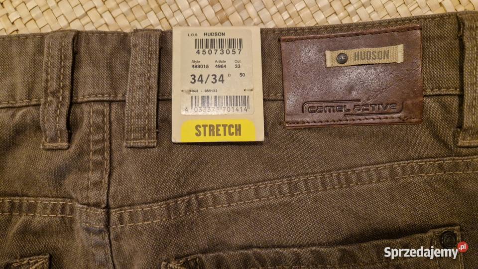 Spodnie Camel active szaro bury kolor Denim 33 Rozmiar XL Lublin