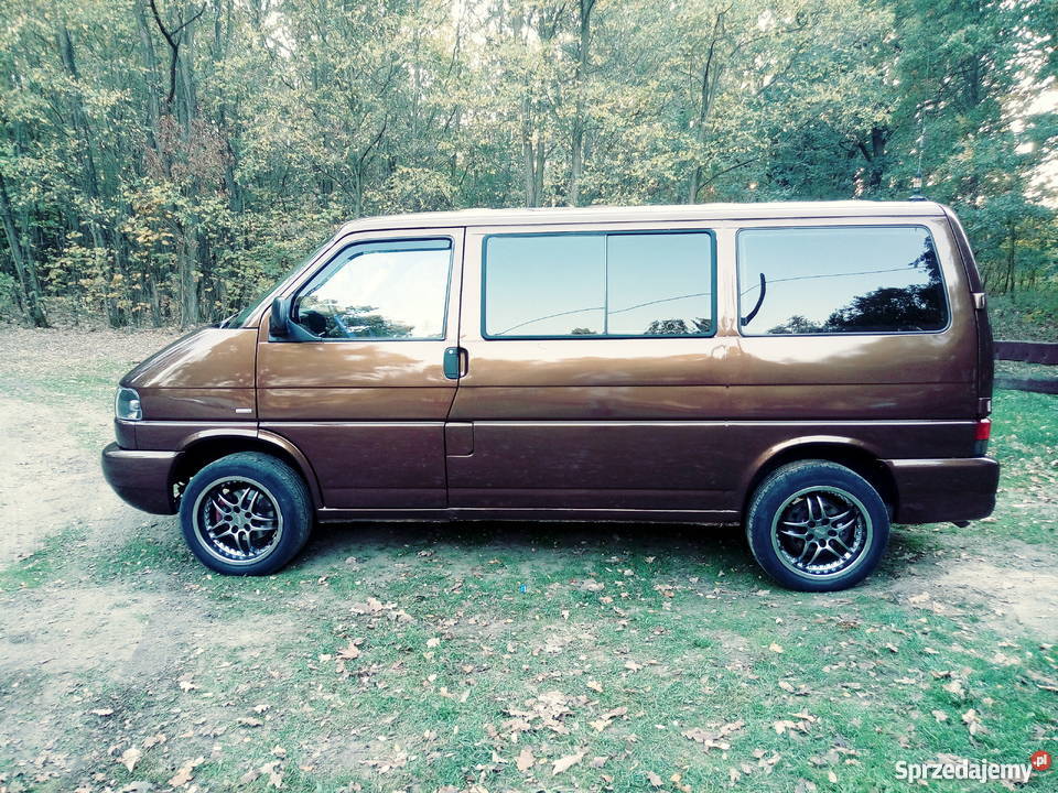 VW MULTIVAN19 TD ALUSY HAK RINGI LED OKAZJA nieuszkodzony Krosno Odrzańskie