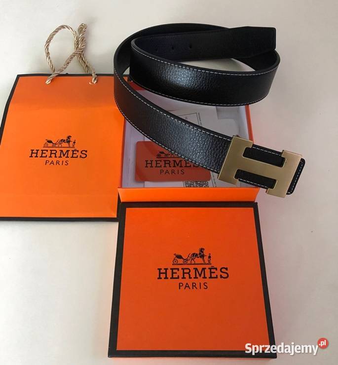 Pas klamra H w pudełku hermes Wrocław
