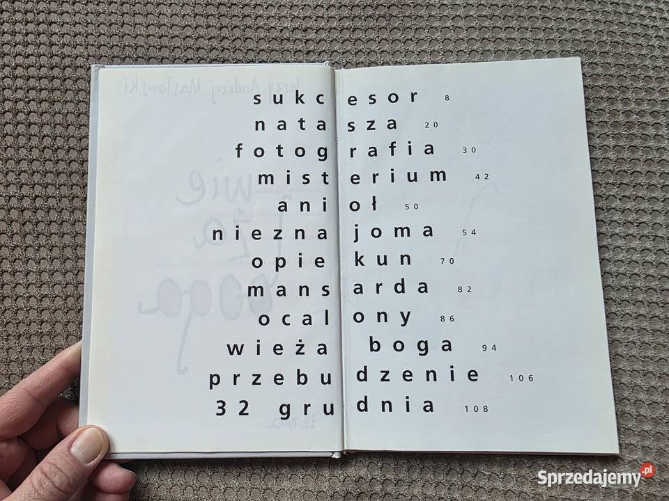 Jerzy Andrzej Masłowski Wieża Boga Książki i Podręczniki Kraków