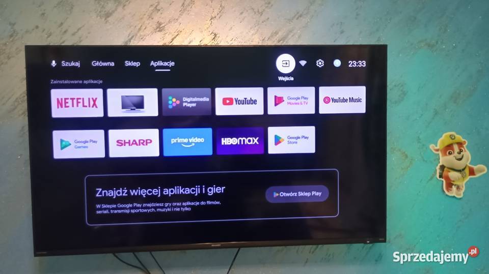 Telewizor Sharp 50 Smart TV Wifi Kraków sprzedam