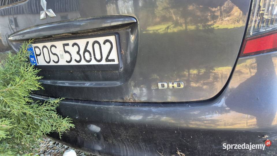 Mitsubishi Grandis 20 DiD 6osobowy uszkodzony dolnośląskie